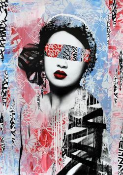 Peinture sur toile de Hush, Trial And Error reproduction peinte à la main