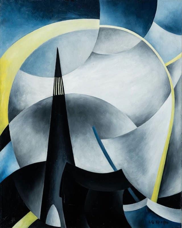 Ida O Keeffe Variation On A Lighthouse Theme V C.1932