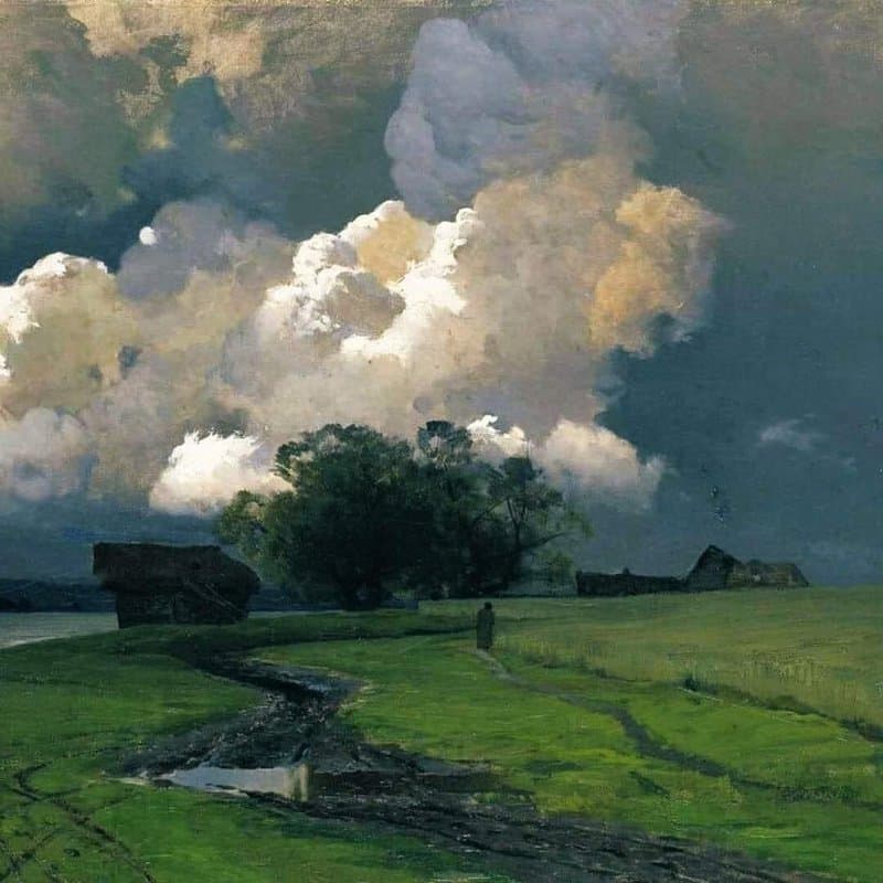 Isaac Ilyich Levitan Before The Storm 1890