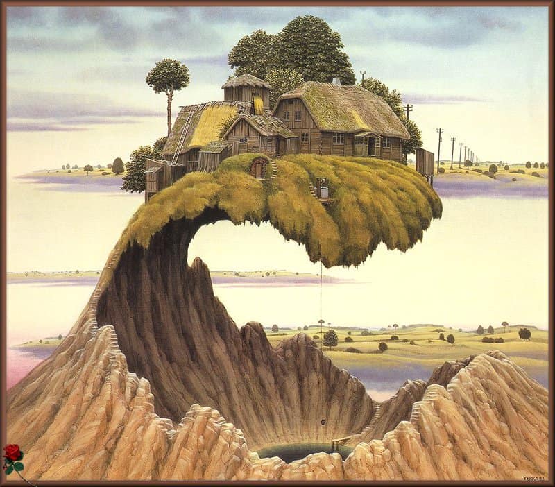 Jacek Yerka - Please Dont Slam The Door