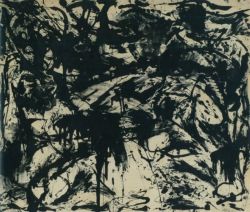 Peinture sur toile de Jackson Pollock, Number 3, 1952 reproduction peinte à la main