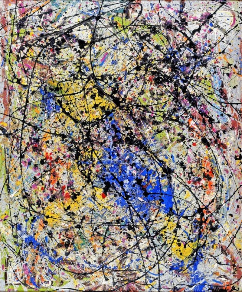 Jackson Pollock Reflection Of The Big Deeper - 1947