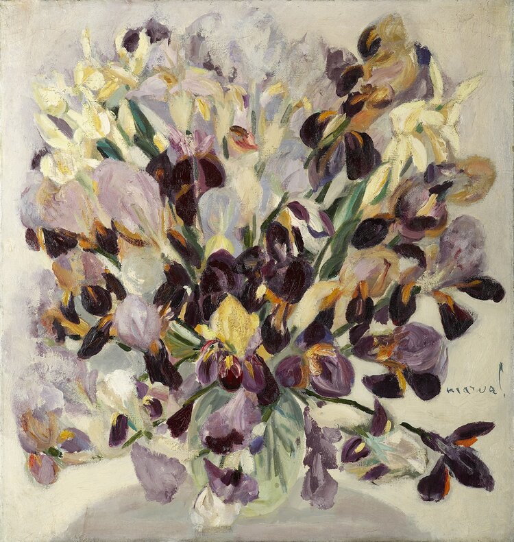 Jacqueline Marval, Gerbe d'Iris, 1922 - 1925