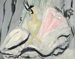 Peinture sur toile de Jacqueline Marval, La Danseuse Espagnole, c 1925 reproduction peinte à la main