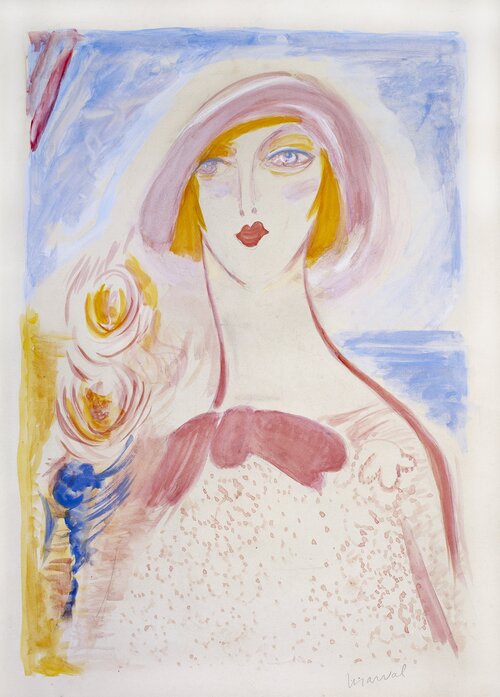 Jacqueline Marval, La Femme en Rose, c 1925