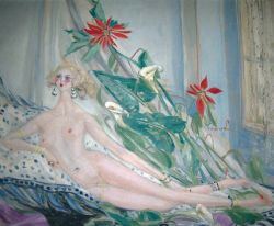 Peinture sur toile de Jacqueline Marval, La Princesse, 1921 reproduction peinte à la main