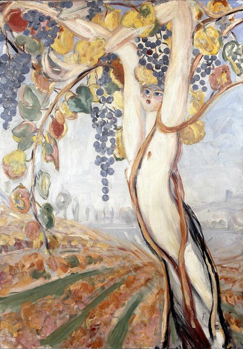 Jacqueline Marval, La Treille, c 1923 - 1924