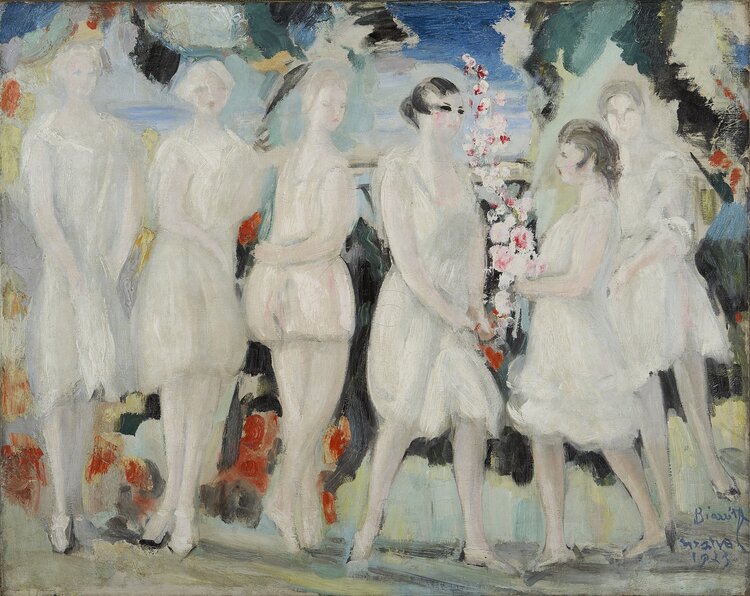 Jacqueline Marval, Le Jardin de mon Voisin, 1923