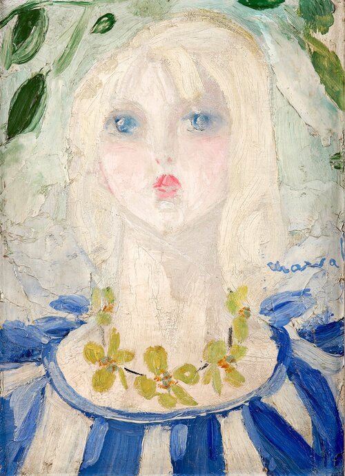 Jacqueline Marval, Étude pour le Jardin de Cendrillon