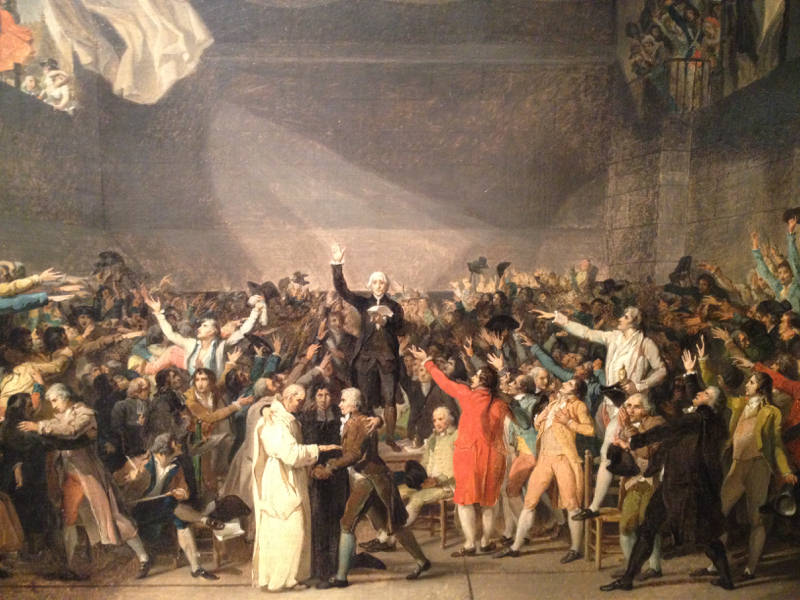Jacques-louis David, Le Serment Du Jeu De Paume