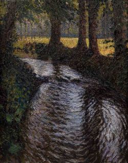Jacques Martin-ferrieres Reflections - 1930 reproduction peinte à la main