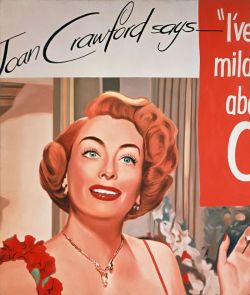 Peinture sur toile de James Rosenquist Joan Crawford Says reproduction peinte à la main