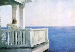 Jamie Wyeth Balcony 1978 reproduction peinte à la main