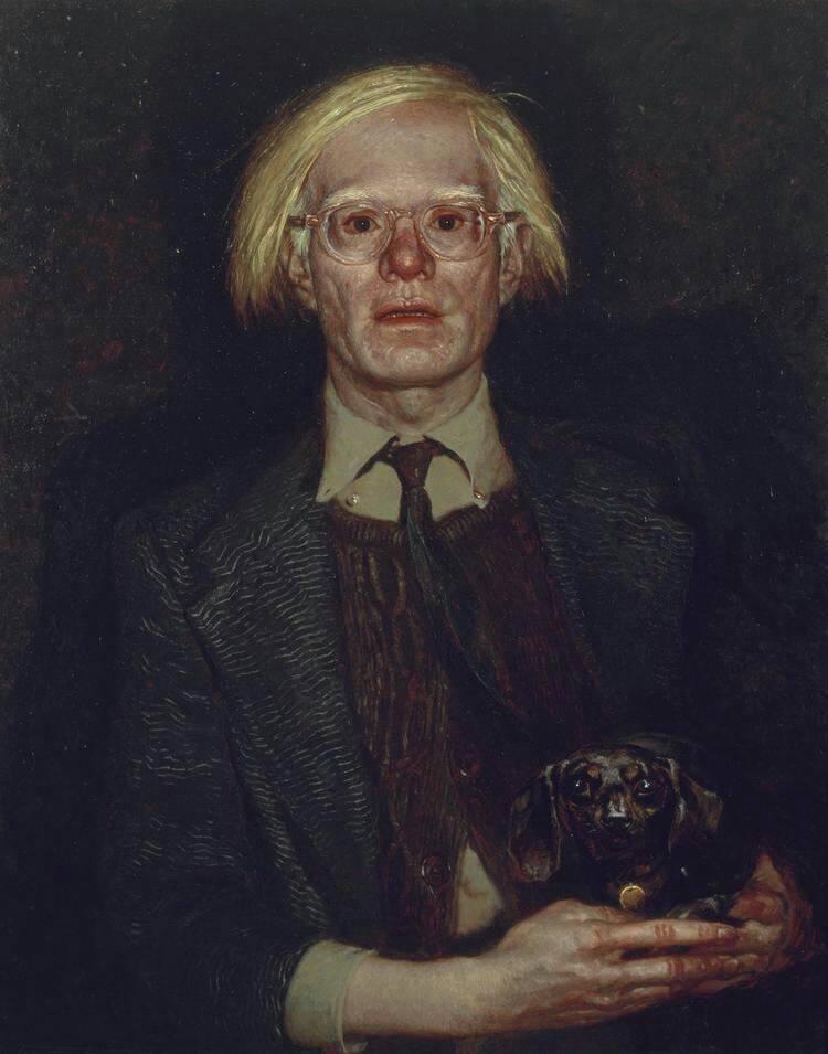 Jamie Wyeth Portrait Of Andy Warhol 1976