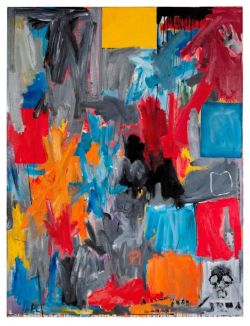 Jasper Johns Arrive - Depart 1963 64 reproduction peinte à la main