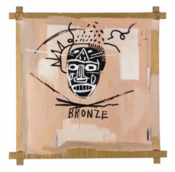 Peinture sur toile de Jean-michel Basquiat Bronze reproduction peinte à la main