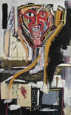 Peinture sur toile de Jean-michel Basquiat Untitled - Prophet 1 - 1981-82 reproduction peinte à la main