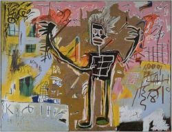 Peinture sur toile de Jean-michel Basquiat Untitled Tenant 1982 reproduction peinte à la main