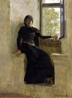 Jean-Pierre Laurens, Waiting reproduction peinte à la main