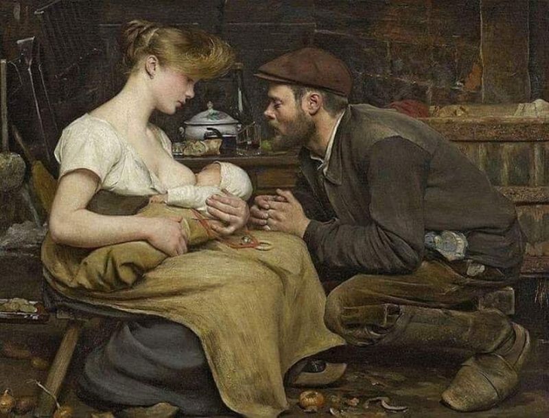 Jean Eugéne Buland, Parents joy - 1903