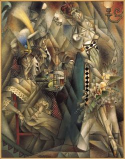 Peinture sur toile de Jean Metzinger Dancer In A Cafe - 1912 reproduction peinte à la main
