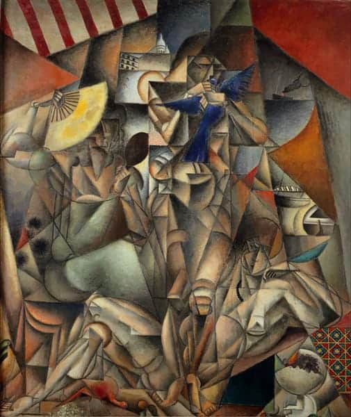 Jean Metzinger L Oiseau Bleu The Blue Bird 1912-1913