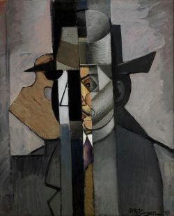 Peinture sur toile de Jean Metzinger Portrait Of Albert Gleizes reproduction peinte à la main