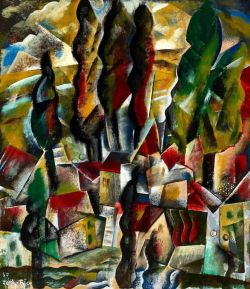 Jessica Rice Village Iii 1989 reproduction peinte à la main