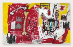 Peinture sur toile de Jm Basquiat Do Not Revenge 1982 reproduction peinte à la main