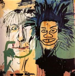 Peinture sur toile de Jm Basquiat Dos Cabezas 1982 reproduction peinte à la main