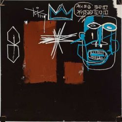 Peinture sur toile de Jm Basquiat Kings Of Egypt Iii 1982 reproduction peinte à la main