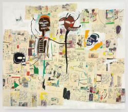 Peinture sur toile de Jm Basquiat Peter And The Wolf 1985 reproduction peinte à la main