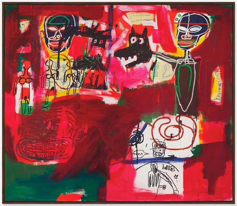 Jm Basquiat Sabado Por La Noche Saturday Night 1984