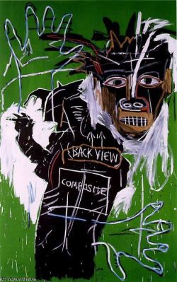 Peinture sur toile de Jm Basquiat Self-portrait As A Heel 2 - 1982 reproduction peinte à la main