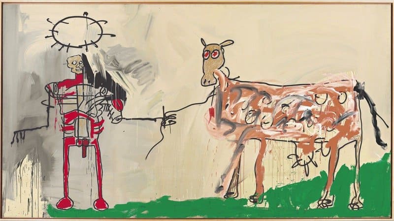 Jm Basquiat The Field Next To The Other Road