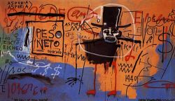 Peinture sur toile de Jm Basquiat The Guilt Of Gold Teeth reproduction peinte à la main