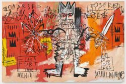 Peinture sur toile de Jm Basquiat Untitled 1981 reproduction peinte à la main