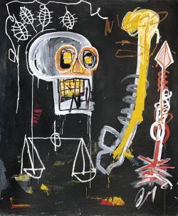 Peinture sur toile de Jm Basquiat Untitled 1982 - 5 reproduction peinte à la main