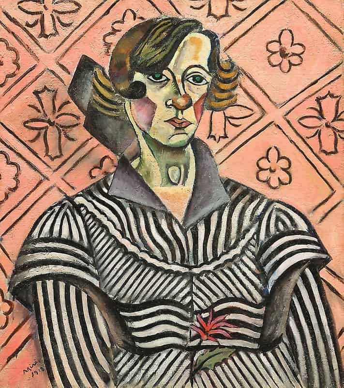 Joan Miro Portrait Of Joaneta Obrador 1918