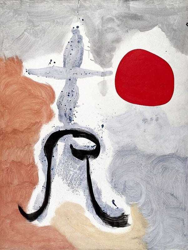 Joan Miro Woman In Front Of The Sun 1949