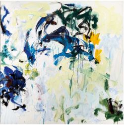 Peinture sur toile de Joan Mitchell River Ii - Panneau Droite reproduction peinte à la main