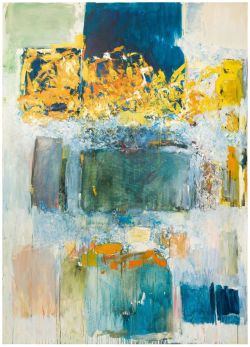 Peinture sur toile de Joan Mitchell, La Ligne De Rupture reproduction peinte à la main