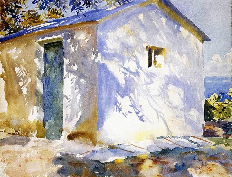 John Singer Sargent, Corfu - Lights And Shadows 1909