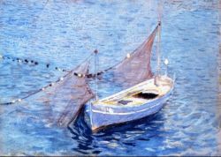 John Singer Sargent Filet Et Barque 1879 reproduction peinte à la main