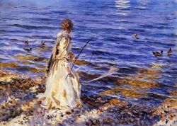 John Singer Sargent Fisherwoman 1913 reproduction peinte à la main