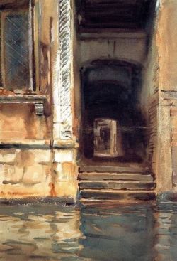 John Singer Sargent Venetian Passageway 1905 reproduction peinte à la main