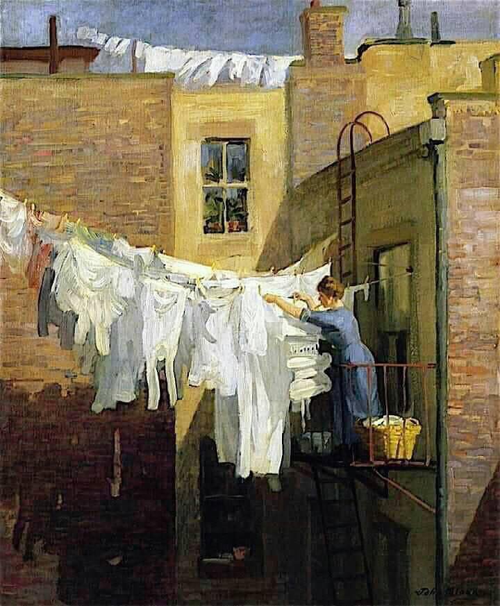 John Sloan A Woman S Work 1912