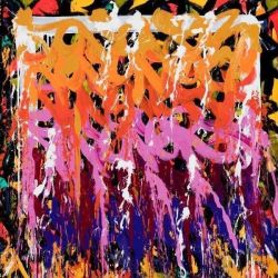 Peinture sur toile de Jonone 24 Hours - 2017 reproduction peinte à la main