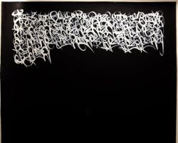 Peinture sur toile de Jonone Black Tendencies reproduction peinte à la main