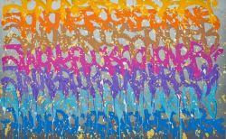 Peinture sur toile de Jonone Dancing With Wolves reproduction peinte à la main